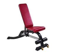 GLETSF Banco De Pesas Profesional con Mancuernas, Taburete, Equipo De Gimnasio En Casa, Banco De Entrenamiento para Ejercicios De Cuerpo Completo, Silla De Fitness-Red-147 * 45 * 50cm