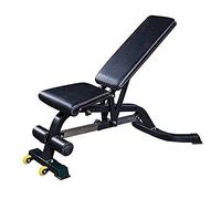 GLETSF Banco De Pesas Profesional con Mancuernas, Taburete, Equipo De Gimnasio En Casa, Banco De Entrenamiento para Ejercicios De Cuerpo Completo, Silla De Fitness-Black-147 * 45 * 50cm