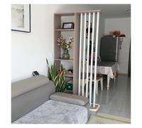 GLETSF Freestanding Room Divider with Shelves - Portable Privacy Screen & Storage Rack, Stylish Standing Wall Partition For Room Separation -Wxh-80x205cm (32x80.7in)