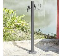 GLETSF Grifo De Jardín con Columna De Agua, Columna De Agua Vertical De Acero Inoxidable 304, Ideal para Exteriores, Ideal para Parques, Zonas Pintorescas Y Jardines.-Thin Tube