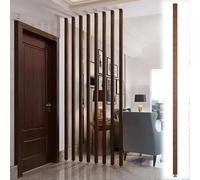GLETSF Height Adjustable Room Divider, 3.77Ft Black Partition Screen - Cabinet To Ceiling/Floor To Ceiling Space Separator, 1/2/5 Pack Options For Home & Office Use-1 Pcs-175cm/5.74ft