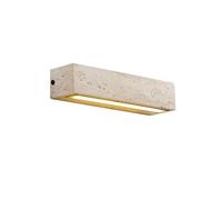 GLETSF Led Natural Stone Wall Sconce Nordic Wall Mount Light Bedside Sconces Wall Lighting Fixture Hardwired Wall Lamp, Modern Wall Lights For Living Room Hallway Wall Wash Ligh-24cm