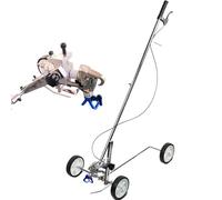 GLETSF Máquina de Marcado de Pintura para Pruebas en Carretera - Aplicador de riel Deslizante Manual para Patios de recreo Escolares y estacionamientos,