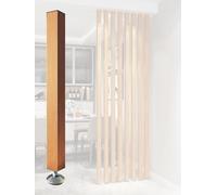 GLETSF Screen Column Separation,Modern Room Divider Wall Partition Screen For Office Stairway Lofts & Porch 8 Pack Wood Slat Panels Floor To Ceiling 8.7Ft Tall-1 Pack-195cm/76.7in/6.4ft