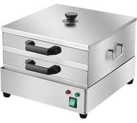 GLETSF Vaporera eléctrica multifunción para Rollos de Fideos de arroz, vaporera eléctrica para Comida China, máquina para Rollos de Fideos de arroz cantoneses, vaporera eléctric,