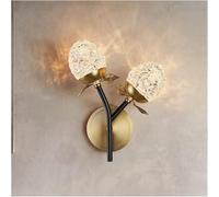 GLETSF Wall Lamp, Modern Copper Wall Lamp - Decorative Sconce Pine Cone Simple Gold Wall Light Living Room Bedroom Aisle Corridor,Chandelier Lamps-One Color-2 Lights
