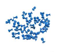 Glewi 50Pcs Nylon Pull Tabs Herramientas de reparación de abolladuras de coche para restauración de daños por granizo, kit de juntas rojo y azul, cuerpo automático para PDR Accesorios Set (azul)