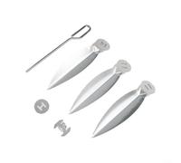 Glewi 7444 para accesorios de parrilla weber Kit de sistema de limpieza de un solo toque de 22-1/2 pulgadas