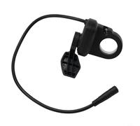 Glewi Acelerador de pulgar 108X compatible con motores Bafang 01/02 E-Bike, acelerador de manillar ABS negro, opción izquierda derecha, cable de 30 cm (izquierda)