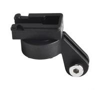 Glewi Adaptador de montaje de luz de bicicleta de plástico Soporte de faro delantero para CATEYE VOLT para TREK Ion Pro (A)