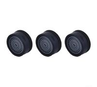 Glewi Aireador de grifo de ahorro de agua con limitador de flujo, compatible con grifos M24, rosca macho, paquete de 3 (3 piezas)