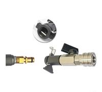 Glewi Boquilla de acero inoxidable de alta presión de 1/4 pulgadas de conexión rápida 2320 psi para Karcher para Bosch para NILFISK(A)