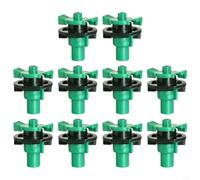 Glewi Boquillas rociadoras de nebulización de 360 grados, riego de niebla fina para refrigeración de jardín, control de polvo y riego de plantas, paquete de 10 (B)