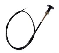 Glewi Cable de control 106-9962 para Toro para cortacésped de giro cero, reemplazo de cable de empuje y tracción, alambre de metal de goma para una fácil instalación, negro