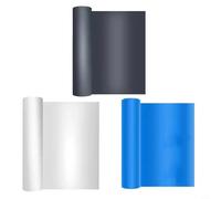 Glewi Cinta aislante de calor para reparación de fugas en la pared del techo, tira de sellado de lámina de polietileno impermeable con fuerte adherencia, plata, 20 cm x 10 m (plata, 50 cm x 10 m)