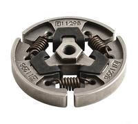 Glewi Conjunto de embrague de motosierra con zapatos y resortes para modelos MS192T, pieza de repuesto gris, construcción de metal, fácil de instalar