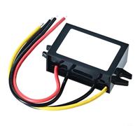 Glewi Convertidor reductor DC-DC 20-90V a 12V, módulo de potencia impermeable IP68, alta eficiencia para marina industrial (12V 5A 2 S)