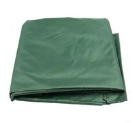 Glewi Cubierta del tanque de agua para el envase 1000L IBC, material aislante 210D con recortes para la plataforma del grifo y la tapa (verde)