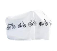 Glewi Ebike Outdoor Cover Heavy Duty Impermeable Lluvia y Sun Shield para Carretera o MTB Almacenamiento Funda Protectora Anti-Polvo 200x100cm