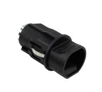Glewi Enchufe de lámpara trasera de plástico negro compatible con BMW Serie 3 5 7 X6 Z4 E65 E66 F30 F31 Ajuste directo OE 63117407330 Auto Part