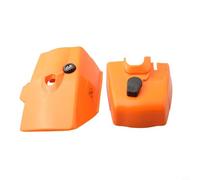 Glewi Filtro de aire de carburador con cubierta para 024, 026, para MS 240, reemplazo de motosierra, filtro de aire de motosierra, cubierta de motosierra de posventa