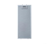Glewi Filtro de grasa de aluminio para campana extractora Orbegozo 11126329, repuesto de ventilación de cocina de 5 capas de 204 x 490 mm