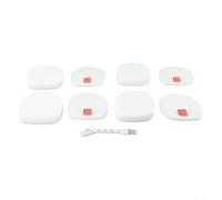 Glewi Filtros de repuesto para aspiradora inalámbrica Shark Rocket Pro IX140 IX141, juego de 4 esponjas y cepillo, filtración de alta eficiencia para el hogar