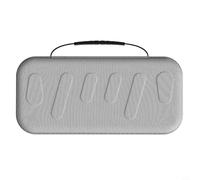 Glewi Funda rígida de EVA para ROG X: bolsa de almacenamiento portátil a prueba de golpes con cremallera, carcasa de viaje compacta de 35 cm para consola Xbox, gris