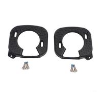 Glewi Fundas para tacos Speedplay para pedales de bicicleta de carretera, protección de resina ABS con tornillos para Zero para X1 X2 X5, par negro plateado