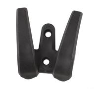 Glewi Ganchos dobles de nailon resistente, para Segway para scooter eléctrico ZT3 Pro, accesorio de almacenamiento frontal estable, color negro