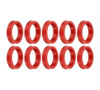 Glewi Junta de anillo de sellado de silicona para máquina de café, para AEG para BOSCH, para SIEMENS para KRUPS, para MELITTA para MIELE para ENA Series a prueba de fugas (10 piezas)