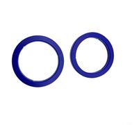 Glewi Junta tórica de silicona para máquina de café para cabeza de grupo E61, diseñada para Faema para cohete, paquete de 2 o 1 junta tórica con herramienta para desmontaje (A)