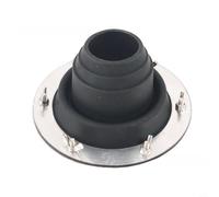 Glewi Kit completo de chimenea intermitente con cubierta de aislamiento de silicona y capas protectoras resistentes al desgaste diseñadas para un uso seguro en exteriores (negro)
