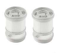 Glewi Kit de filtro de aspiradora de 4 piezas para Xiaomi y Max, almohadillas de prefiltro HEPA y filtrado de malla de postfiltro para limpieza del hogar (gris)