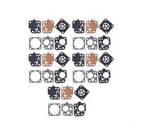 Glewi Kit de reparación de carburador para Kawasaki TG18 TG20 TG24 TG28 TF22, juego de reconstrucción de juntas con mano de obra fina para recortadora de cuerdas, 2 juegos (5 juegos)