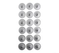 Glewi Kit de reparación de escudo térmico de acero al manganeso de 30 mm, arandelas de sujeción para BMW Serie 1-7 X1-X7 para sujetadores compatibles con MINI