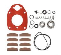 Glewi Kit de reparación para MG725 MG725A para llave de impacto con junta tórica junta junta paletas Tune Up Parts Plastic Set 124