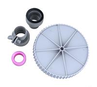 Glewi Kit de repuesto de skimmer para Summer Wave SFX1000 SFX1500 con adaptadores de manguera tipo B y junta de sellado para una fácil actualización