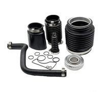 Glewi Kit de sellado de fuelle de popa MerCruiser modelo OEM 30 803100T1 8M0095485 con fuelle de cable de tubo de escape y rodamiento de cardán