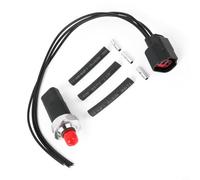 Glewi Kit de sensor de presión de combustible diésel con arnés de cableado para Ford F-250 F-350 F-450 F-550 6.7L 2012-2016 OEM BC3Z-9S599-C