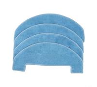 Glewi Kit de trapeador para Conga 2499 Ultra Home, almohadillas de repuesto avanzadas de microfibra para aspiradora, accesorios lavables duraderos (paquete de 4)