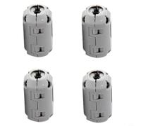 Glewi Limpiador de filamentos, 1.75 mm, herramienta de extracción estática para impresora 3D, esponja reutilizable lavable para PLA para TPU ABS, filtro de polvo, gris, paquete de 4