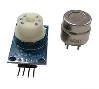 Glewi Módulo sensor detector de gas MG811 con salida de señal dual para procesos de fermentación y aplicaciones de ventilación HVAC (con base)