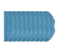 Glewi Paño de fregona para aspiradora Tapo RVA300 RV10 RV10 Plus RV30 Plus Almohadillas de repuesto de microfibra para limpieza constante del suelo, paquete de 10 unidades azul