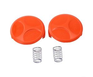 Glewi Paquete de 2 cubiertas de bobina para recortadora de césped BLACK-DECKER 385022-03, tapa de repuesto de ABS alto para modelos GH400 GL4525 GL5028