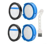 Glewi Paquete de 4 filtros premotor para aspiradoras Electrolux serie 900, piezas de repuesto de alta eficiencia para polvo y caspa de mascotas, azul y blanco