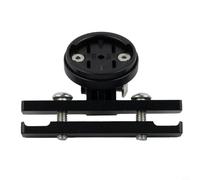 Glewi Para Garmin Varia Mount Saddle Rail Soporte Adaptador de aleación de aluminio para RVR315 RTL515 Luz trasera y cámara de acción Negro Reino Unido