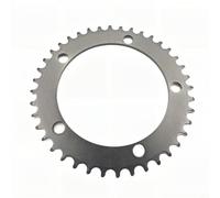 Glewi Plato plateado 40T 130BCD, aleación 7075 estrecho ancho para Bafang M625 M615 para motor de accionamiento de bicicleta eléctrica G320 11/12 velocidades DH