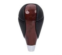 Glewi Pomo de palanca de cambios de 8 mm para Lexus para Toyota Crown para Corolla para Camry, cabezal de palanca de cambios de metal resistente al desgaste, interior automático fácil de instalar (D)