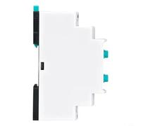 Glewi Relé electrónico ajustable del retardo del tiempo para DSP ERV-08 (0.1s - 100H) con la entrada AC/DC, conexión del bloque de terminales, carcasa blanca del ABS